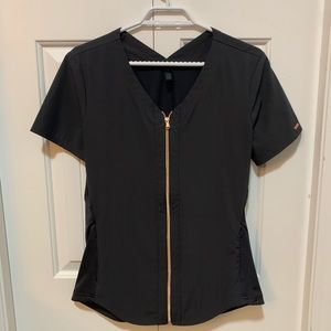 Cherokee Statement Scrub Top